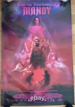 MANDY original DS one sheet movie poster. Very RARE. NOT a Legion M Reproduction