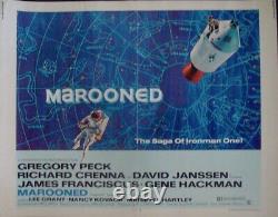 MAROONED half sheet movie poster B 22x28 GREGORY PECK 1969