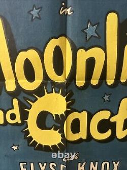 MOONLIGHT AND CACTUS Original One Sheet Movie Poster 1944 UNIVERSAL RARE