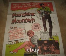 MOONSHINE MOUNTAIN'64 Hillbilly exploitation! Signed by Dir. H G Lewis