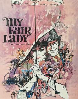 MY FAIR LADY CineMasterpieces 1964 Original Movie Poster Limited Edition Framed