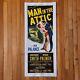 Man In The Attic (1953)Original Insert Movie Poster jack the ripper Linen backed