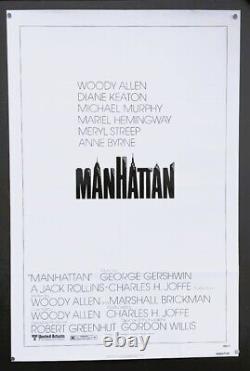 Manhattan Movie Poster Woody Allen Diane Keaton Hemingway Hollywood Posters