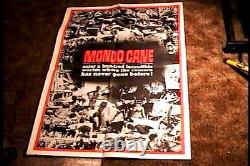 Mondo Cane B Orig Movie Poster 1962 Cult Classic Rare Dayglo Style