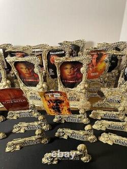 Movie Maniacs HUGE lot Of 35 Figures Posters Freddy Jason Halloween Chucky Loose