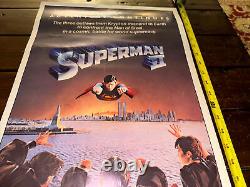 Movie Poster Superman 2 The Adventure Continues Movie Poster 14 x 36