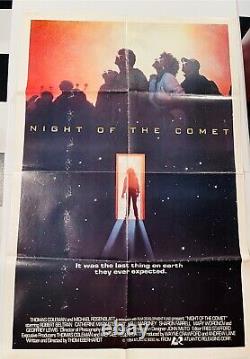 NIGHT OF THE COMET 27x41 Original Poster 1984 1-Sheet Movie Zombie Horror Rare