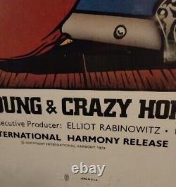 Neil Young/Crazy Horse Rust Never Sleeps 1979 Original 1 Sheet Movie Poster