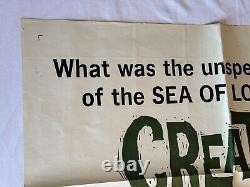 Original 1961 Creature From The Haunted Sea One Sheet Movie Poster ROGER CORMAN