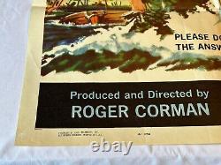 Original 1961 Creature From The Haunted Sea One Sheet Movie Poster ROGER CORMAN