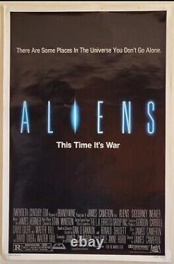 Original ALIENS 1-sheet 27x41 1986 movie poster