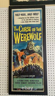Original Curse of The Werewolf movie poster Hammer Films 1961