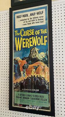 Original Curse of The Werewolf movie poster Hammer Films 1961