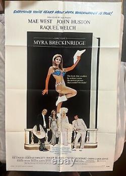 Original Myra Breckinridge Movie Poster 1970 Raquel Welch