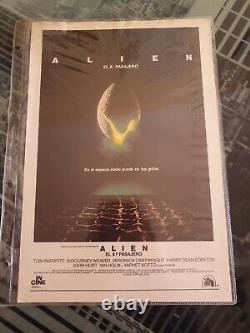 Original alien movie poster 1979
