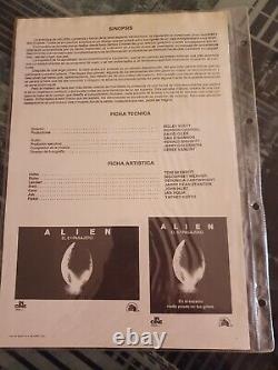 Original alien movie poster 1979