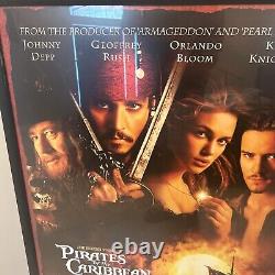 PIRATES OF THE CARIBBEAN The Curse of the Black Pearl MOVIE POSTER ORIG 27x 38