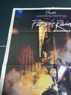 PURPLE RAIN (1984) Original Movie Poster 27x41 Preowned Folded Authentic Rare