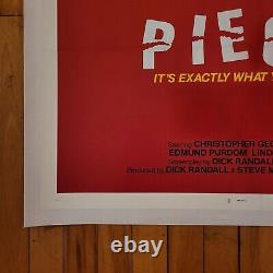 Pieces (1981) Movie Poster Original 1SH 27x41 Horror US Linen Backed