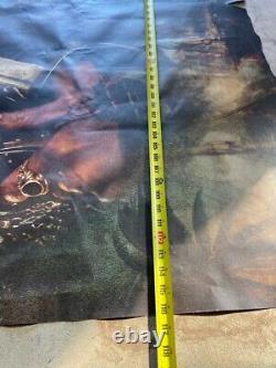 Pirates Of The Caribbean, Poster, Black Pearl, Huge Orig. Movie Theater Banner 2003