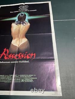 Possession Original Movie Poster 1983 Sylvan Jacobson 27x41 Extremely Rare