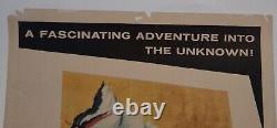 Poster on linen THE INCREDIBLE SHRINKING MAN 1957 ORIGINAL 14x36 LINENBACKED