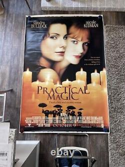 Practical Magic Huge Movie Poster 48x70 Original Print 2 Sided. Village Roadshow