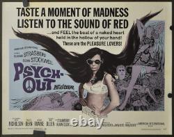 Psych-out 1968 Original 22x28 Movie Poster Susan Strasberg Jack Nicholson