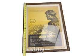 RARE 1969 Columbia Pictures Easy Rider Movie Poster National Screen Service Corp