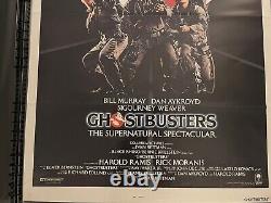 RARE Original 1984 GHOSTBUSTERS Poster, One Sheet, One Sided, Folded