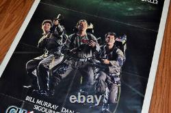 RARE Original 1984 GHOSTBUSTERS Poster, One Sheet, One Sided, Folded, FREE SHIP