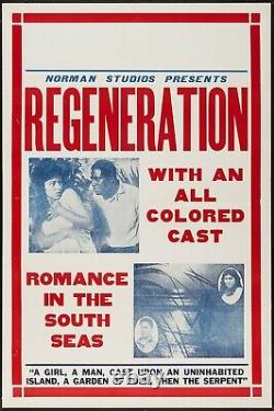 REGENERATION 1923 Original 1-Sheet Poster IMPORTANT LOST FILM