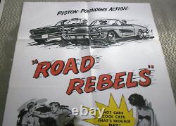 ROAD REBELS 1964 Original 1sh Movie Poster
