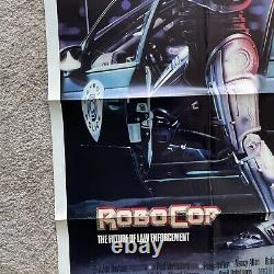 ROBOCOP (1987) ORIGINAL MOVIE POSTER 27x41 Used In Theatre