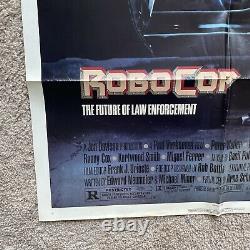 ROBOCOP (1987) ORIGINAL MOVIE POSTER 27x41 Used In Theatre