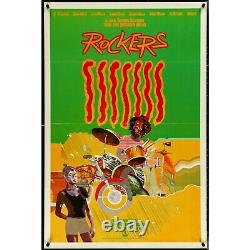 ROCKERS (1980) Original Folded One-Sheet Movie Poster 27 x 41