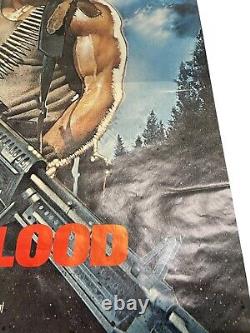 Rambo First Blood Video Release Movie Poster Sylvester Stallone Richard Crenna