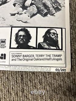 Rare HELL'S ANGELS'69 original 1969 Lobby Card movie poster 69/285 VHS And DVD