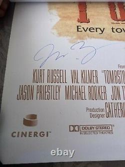 Rare Tombstone Signed Movie Poster Authenticated