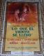 Rare poster cinema Gone with the Wind. Latin America. Clark Gable? Vivien Leigh