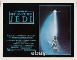 Return of the Jedi 1983 U. S. Half Sheet Poster