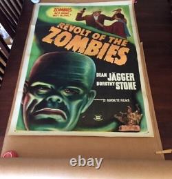 Revolt of the Zombies Movie Poster 1Sheet R1947 27X41- Dean Jagger