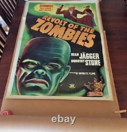 Revolt of the Zombies Movie Poster 1Sheet R1947 27X41- Dean Jagger