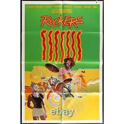 Rockers (1978) Original Movie Poster 27x41 Folded