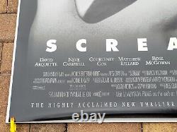 SCREAM Original Horror Single Sided 27x40 Rolled Movie Poster Authentic 1996