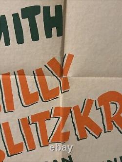 SNUFFY SMITH HILLBILLY BLITZKRIEG Original One Sheet Movie Poster 1942 RARE