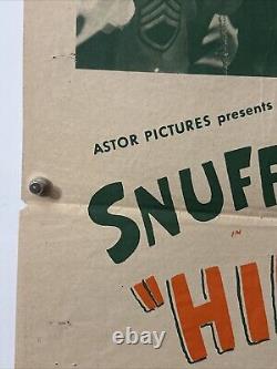 SNUFFY SMITH HILLBILLY BLITZKRIEG Original One Sheet Movie Poster 1942 RARE