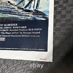 SORCERER original 1977 one sheet movie poster ROY SCHEIDER/WILLIAM FRIEDKIN