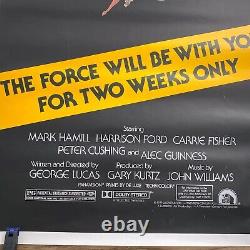 STAR WARS Movie poster Official Advertising Poster 1977 Vintage 27 x 41