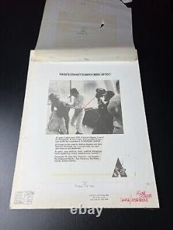 SUPER RARE 60s/70s Warner Bros. Ad Poster Art & Press Kits 114 pc KUBRICK MOVIES